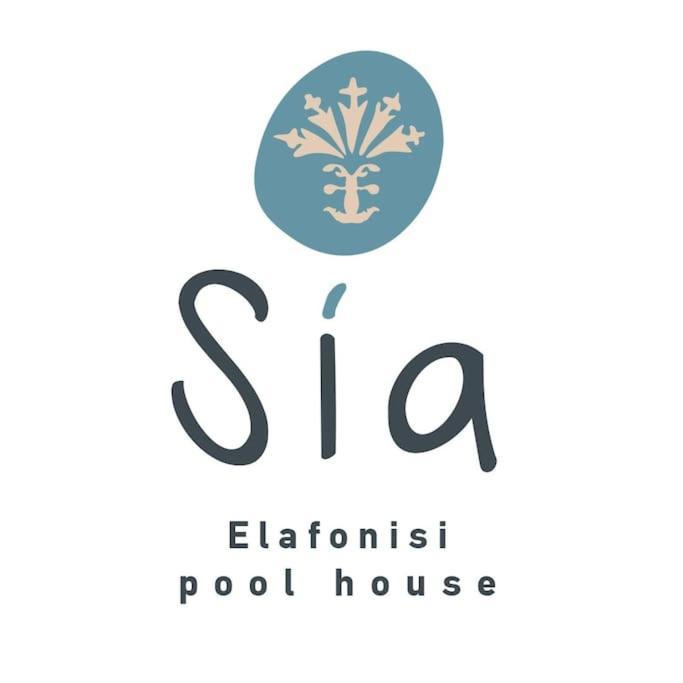 Sia Elafonisi Pool House Villa Ngoại thất bức ảnh
