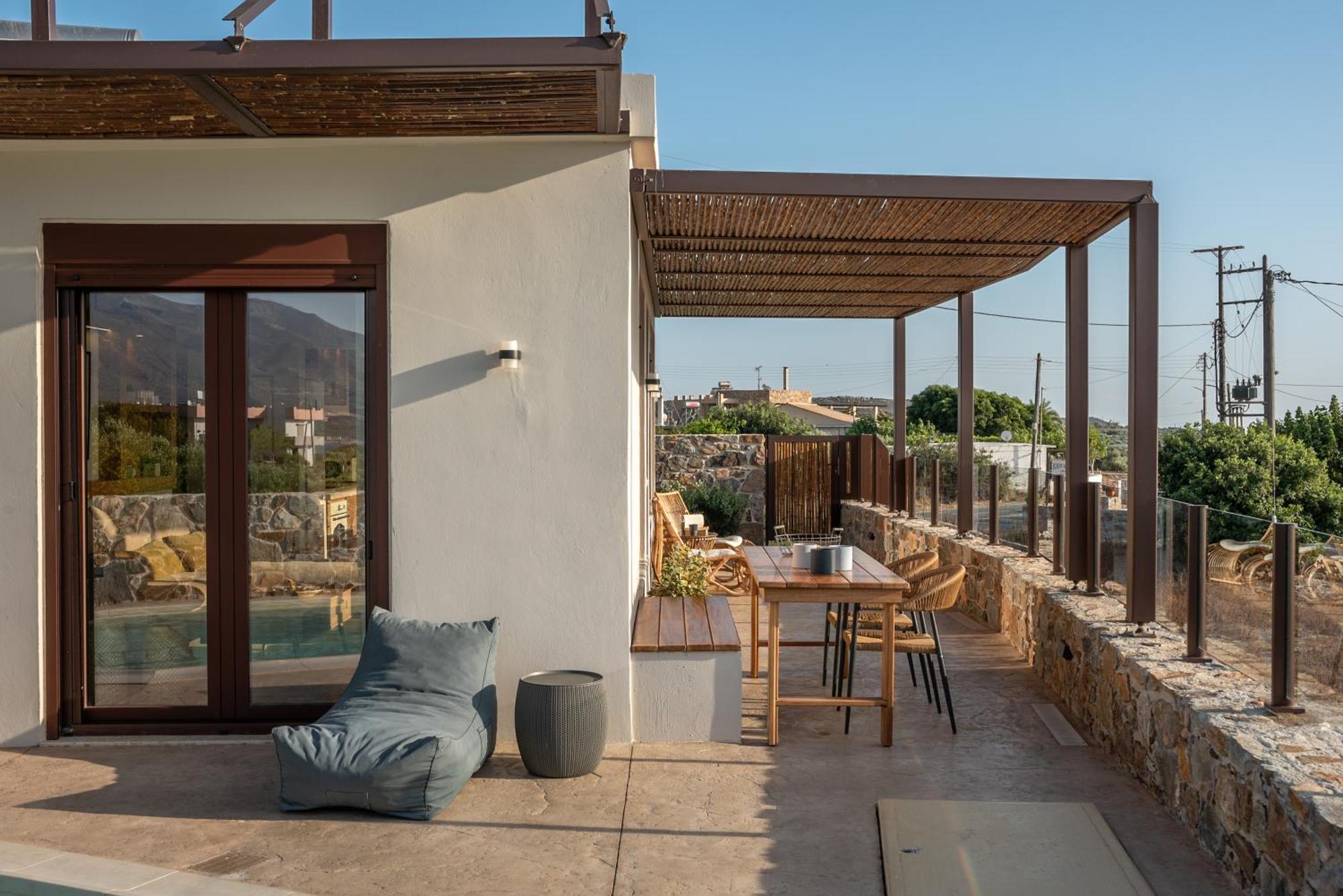Sia Elafonisi Pool House Villa Ngoại thất bức ảnh