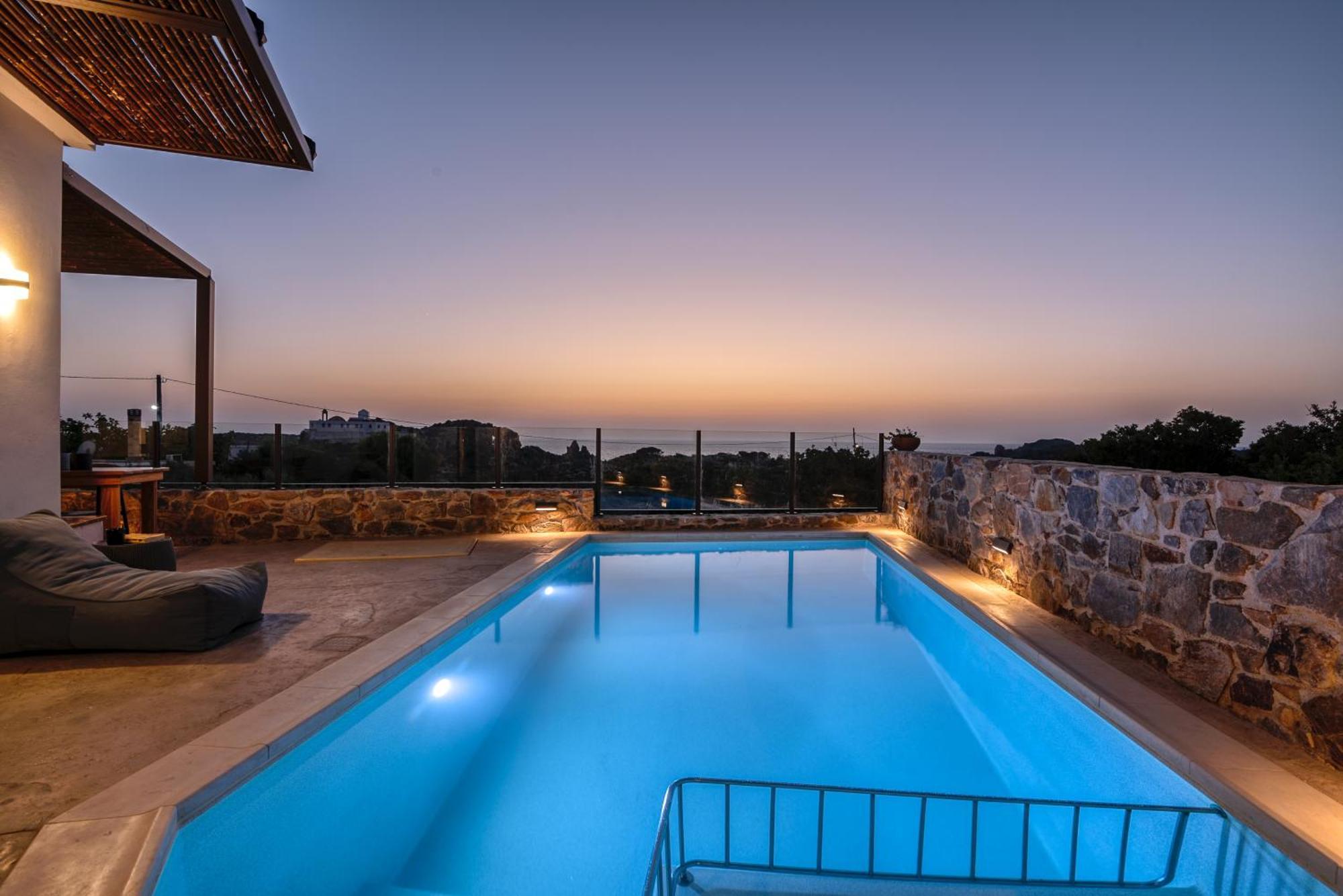 Sia Elafonisi Pool House Villa Ngoại thất bức ảnh